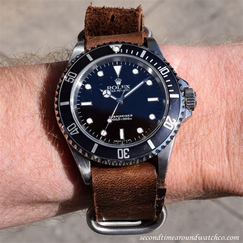 rolex 14060 nato strap|best strap for Rolex submariner.